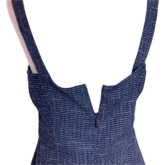 Cabi Tank Pant Set Sz 8 Empire Waist Peplum Button Straps Tie Waist Pant Sheer - Picture 7 of 14